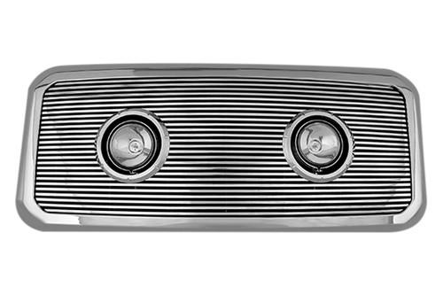 Paramount 42-0809 - ford f-250 restyling 8.0mm packaged chrome billet grille