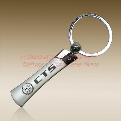 Cadillac cts blade style key chain, key ring, keychain, el-licensed + free gift