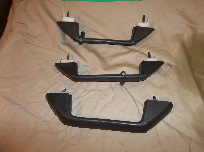 Find 97 98 99 00 01 Jeep Cherokee XJ overhead set of dark gray grab