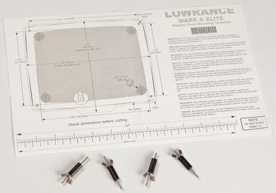 Lowrance 00010028001 fm-me5 mounting kit