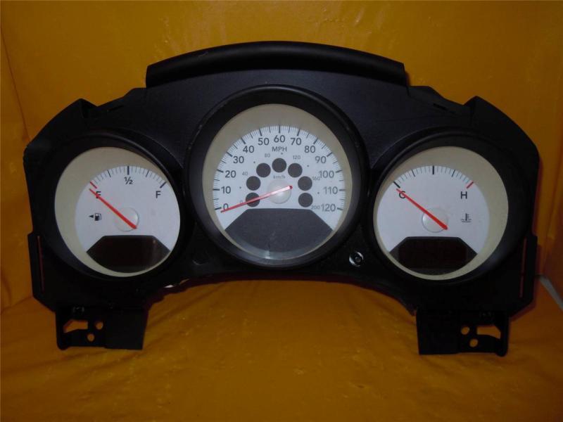 07 08 caliber speedometer instrument cluster dash panel gauges 63,834