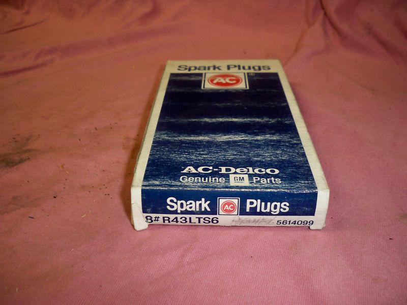 Ac spark plugs # r43lts6 set of 8