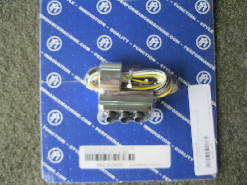 Performance machine 0062-2033-ch contour billet handlebar switches-  0616-0100