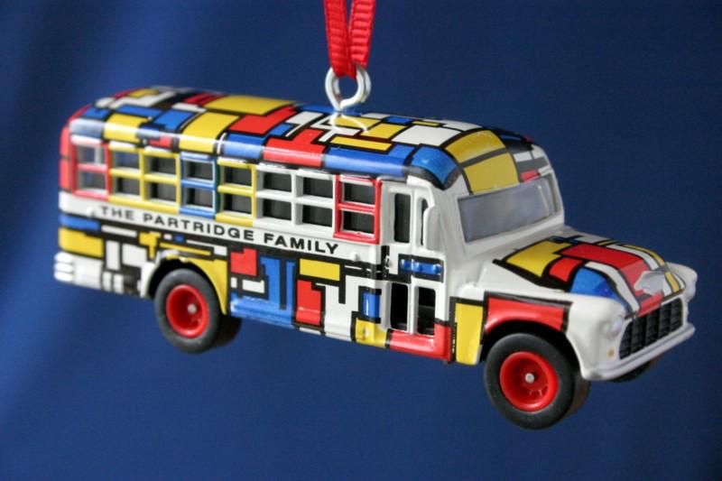 Famous television family tour bus * christmas tree ornament