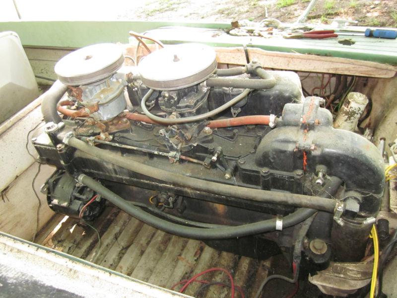 Vintage glasspar boat motor