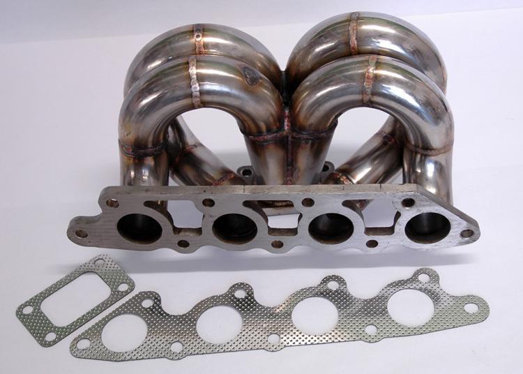 Ford focus 00-04 2.0l dohc top mount turbo manifold t3 flange stainless steel