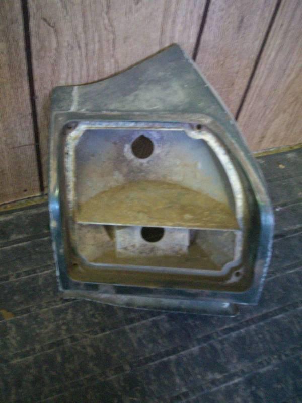 1969 chevelle right hand taillight housing