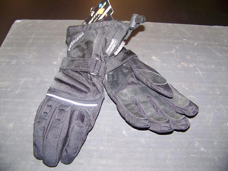 New old stock first gear commander motorcycle gloves size s sm small