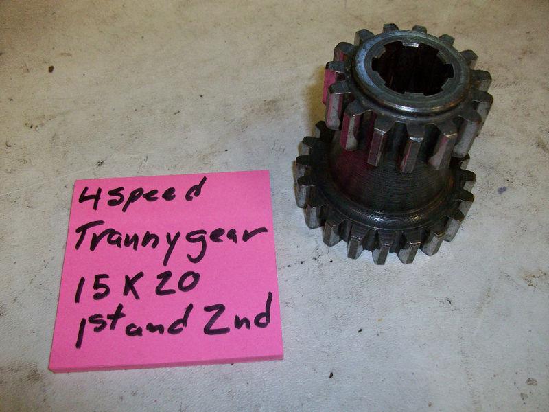 Harley shovelhead fl fx 4 speed tranny transmission gears flh