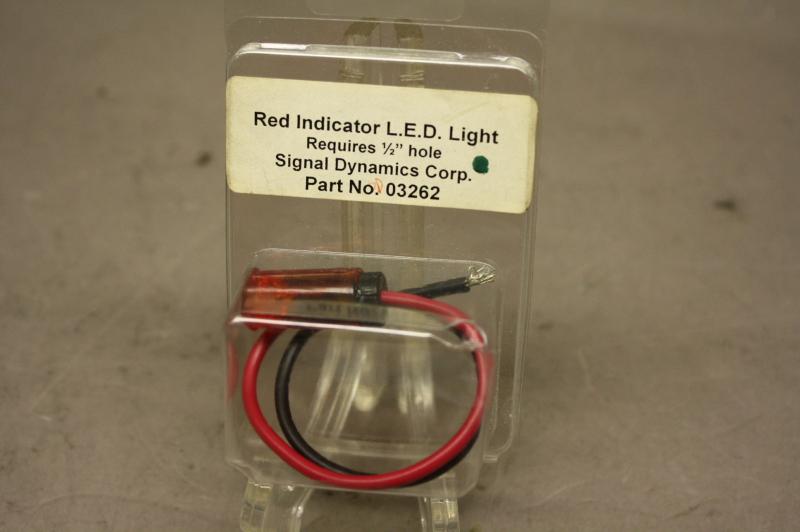 Signal dynamics red indicator l.e.d. light