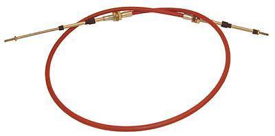 Tci auto shifter cable 5 ft. length 3" stroke threaded/threaded ends red each