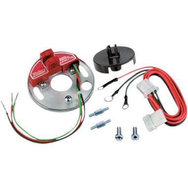 Breakerless dual-fire ignition kit, mallory ignition 84-99 big twin harley