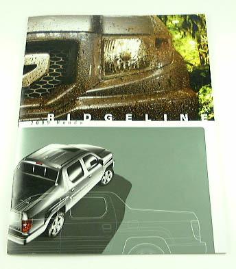 2009 09 honda ridgeline pickup truck brochure rtl rts