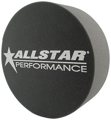 Allstar performance all44150 push-in 5" wide foam mud plug black each -