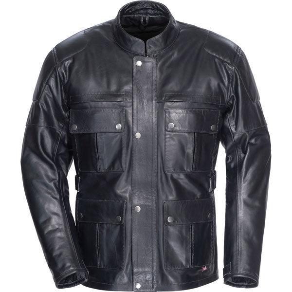 Black xxl tour master lawndale leather jacket