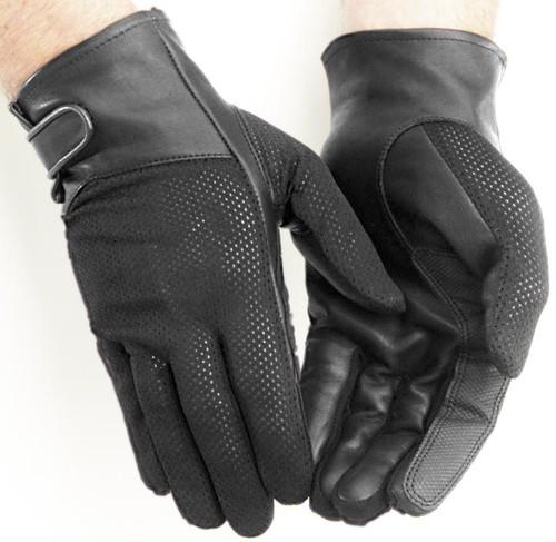 New river road mens pecos mesh motorcycle gloves, black, 2xl/xxl