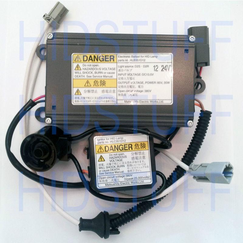 Two new oem acura tl tls rl ballast ignitor hid authentic genuine "not a kit"