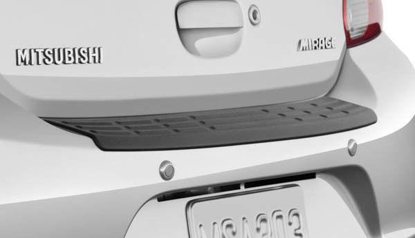 2014 genuine mitsubishi mirage accessory bumper step plate guard oem mz314777