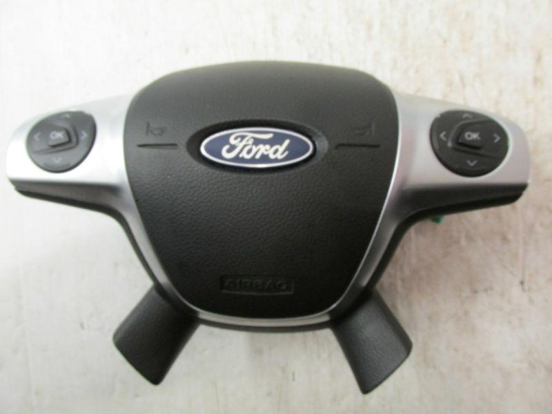 Ford focus 12 13 airbag  air bag driver left wheel 2012 2013 black clockspring