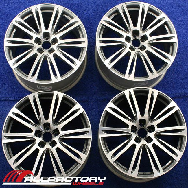 Audi a8 quattro s8 20" 2011 2012 2013 factory oem set four rims wheels 58871