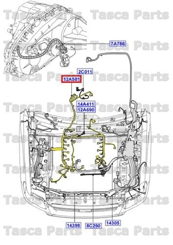Genuine Ford Wire Assembly 6L2Z-9D930-BA