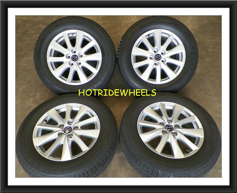17" mazda cx-5 cx5 oem wheels with tires   225/65/17   64954               #108c