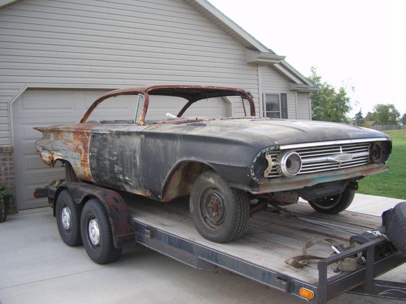 1960 Chevrolet Impala 2 Door Hardtop Project 348 3 Speed Mostly Complete, US $99.99, image 2