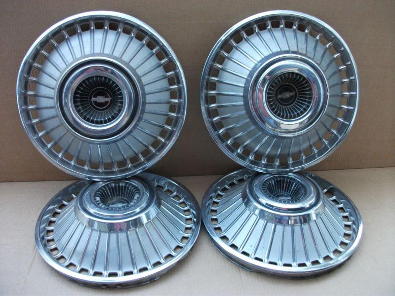 1963 chevrolet impala bel-air nova 14" hubcaps  wheelcovers good used