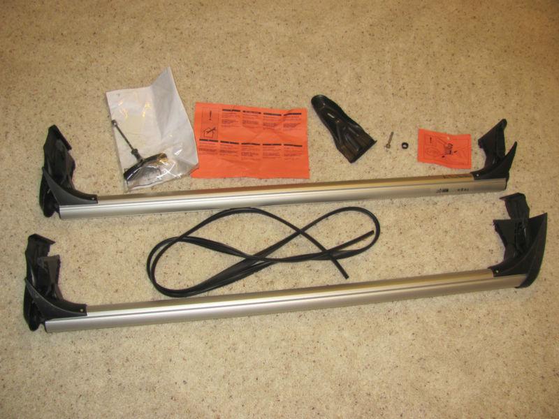 Genuine audi a5 base carrier bars roof rack  2008+ accessory