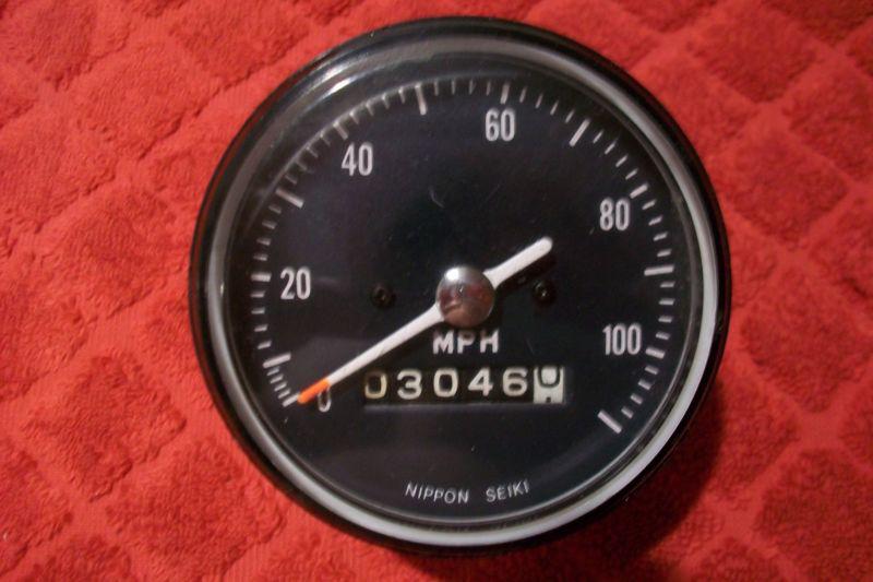 Early honda cb350 super sport speedometer extra nice low mileage nr amca vjmc nr