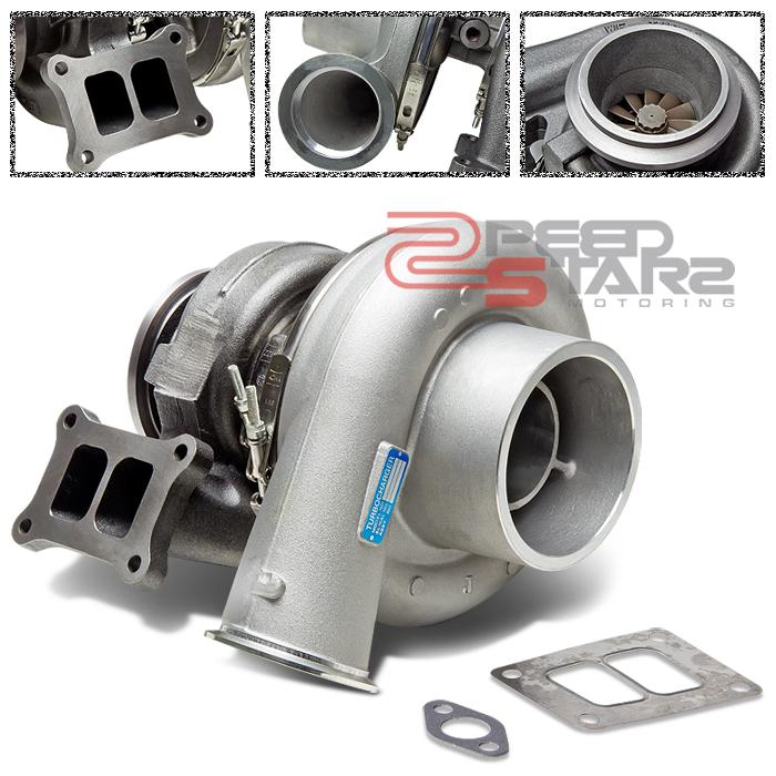 Hx ht60 cummins diesel t6 twinscroll v-band exhaust flange turbo charger replace