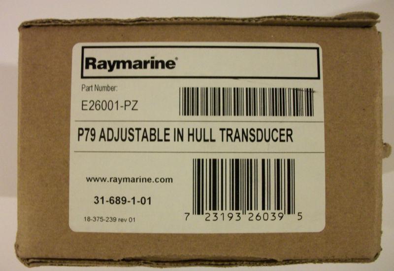 Raymarine p79  e26001-pz 600w transducer ~~~no reserve~~~