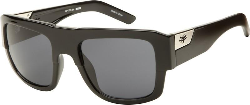 Fox the decorum sunglasses polished black frame grey motocross 2013