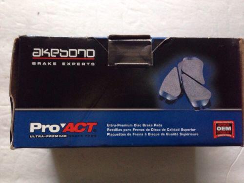 Akebono proact ultra premium ceramic brake pad set act1212