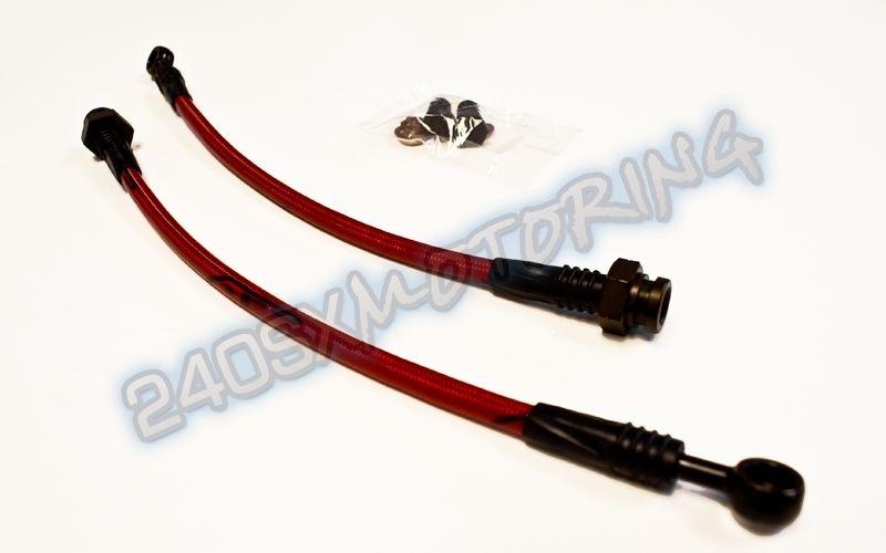 Agency power rear brake lines for nissan 240sx 89-98 s13 s14