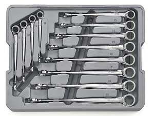 Gearwrench 81912 12 pc. metric x-beam non ratchet combination wrench set
