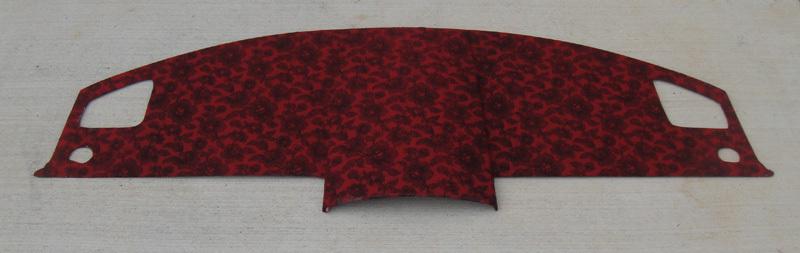 Volkswagen new beetle red rose dash cover 1998-2010