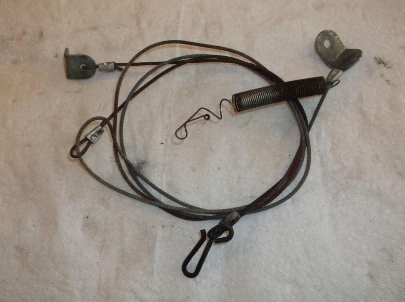 1992 yamaha exciter ii 570 exciter570 hood cables cable  -for snowmobile