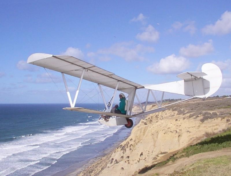 Bug4 biplane glider plans- 66 color sheets 11x17 - homebuilt ultralight airchair