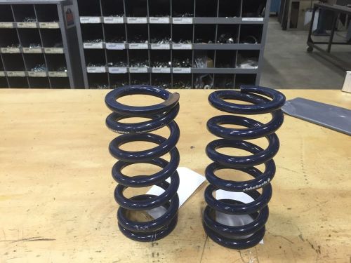 Coil over springs pair 8&#034; 600lb ridetech hyperco 2.5id  3.75od pn# 59080600