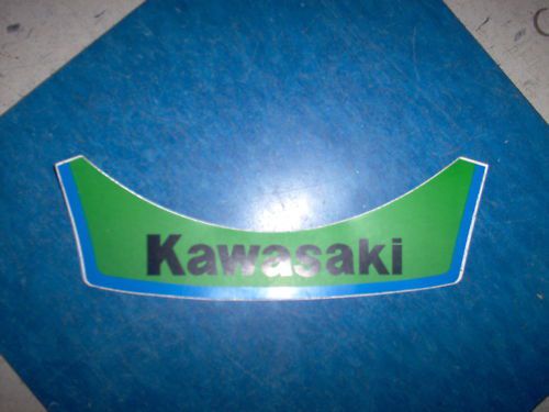 Kawasaki five snap helmet visor duck bill decal new!!