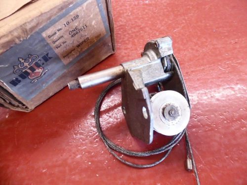 1949 buick roadmaster right windshield wiper transmission &amp; cable nos # 4567911