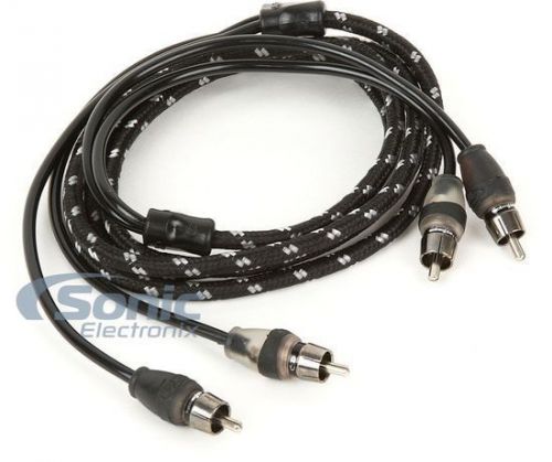 Rockford fosgate rfit-6 6 ft. 2-channel dual twist rca audio interconnect cable