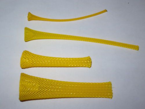 3/8  expandable sleeving  neon yellow   techflex 25ft