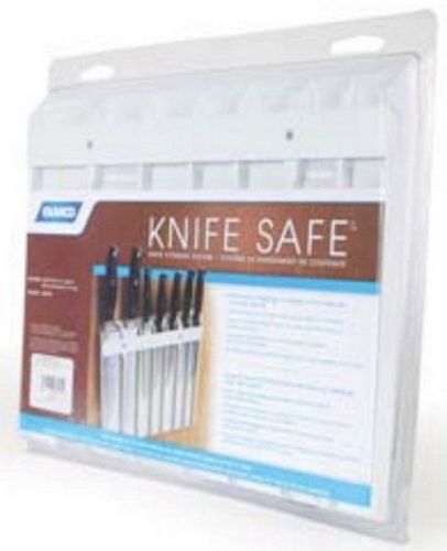 Rv trailer camper kitchen camco rv knife safe - white 43581