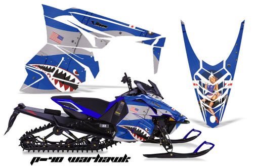Yamaha viper graphic sticker kit amr racing snowmobile sled wrap decal 13-14 p40