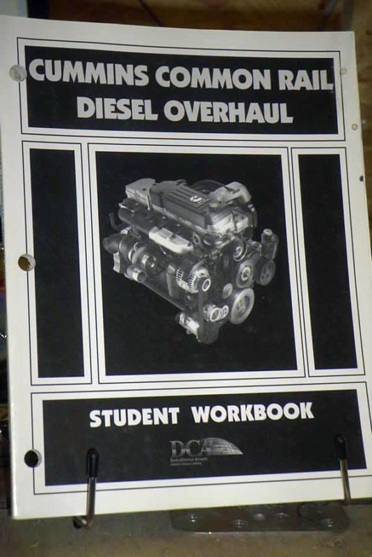 2002 dodge cummins common rail diesel engine overhaul training  manual