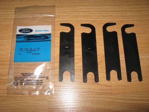 4 nos 1980-1986 ford f150/350 tailgate hinge shims rh lh e0tz-99430a36-a oem