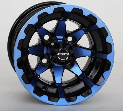 Sti hd6 radiant blue/black golf wheel 12x7 (4/4) - (2+5) [12hd604-blu]