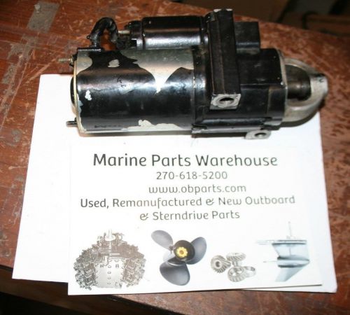 Good working used  mercruiser  starter 3.0 v-8 and others staggered bolt pattern